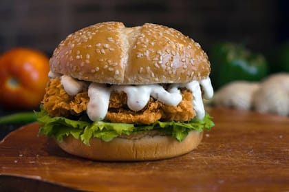 Spicy Chicken Zinger Burger