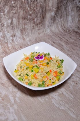 Corn And Capsicum Chicken Fried Rice