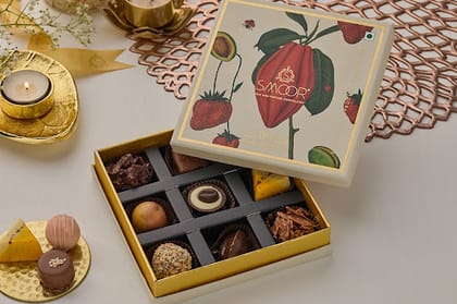 Luxury Chocolates Box Of 9