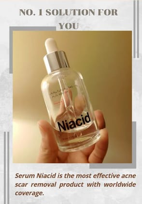 ⭐⭐⭐⭐⭐ (4.9/5) 💖100% ORIGINAL Niacinamide Facial Essence💖-SERUM NIACID - Pack Of 1 - 699/-