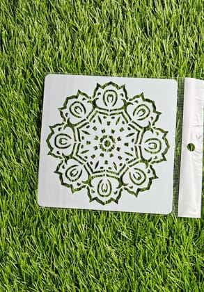 Mandala 1 stencil - 6*6 inch