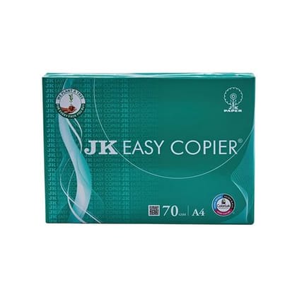 JK Easy Copier Paper - A4, 70 Gsm, 1 Ream, 500 Sheets Pack