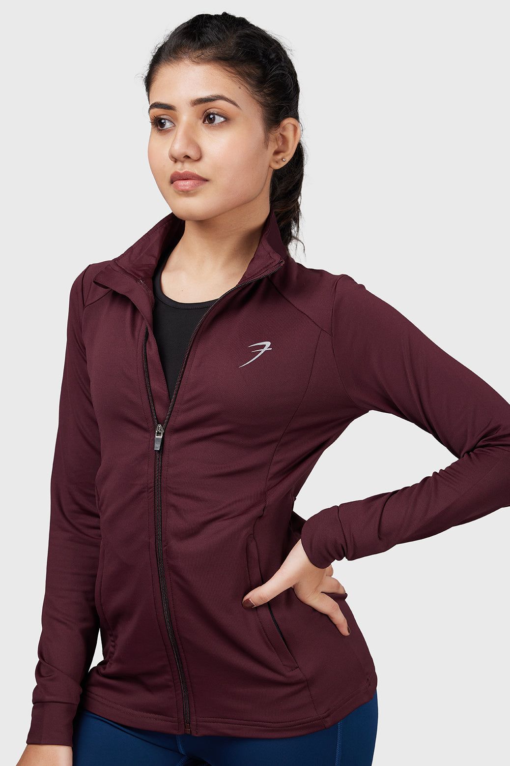 Powertech Jackets Wine-XS