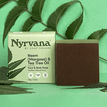 Neem & Tea Tree Oil Soap-100g