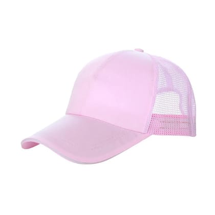 Outdoor Sun Hat Sun Protection Cap-Pink / adjustable