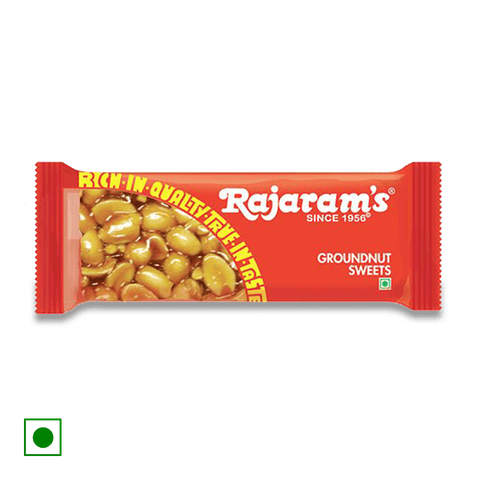 Rajaram's Groundnut Sweets, 50 gm Pouch