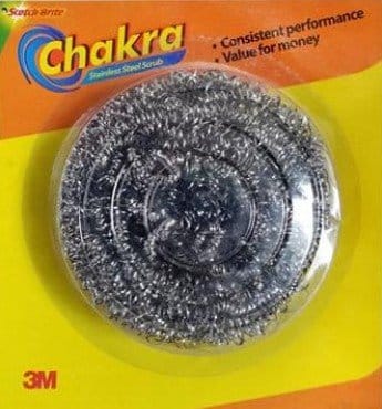 Scotch-Brite Scotch Brite Chakra Stainless Steel Scrub, 11G