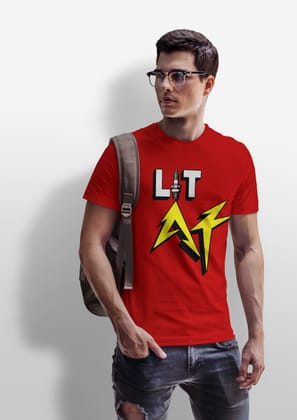Lit AF | T-Shirt-S