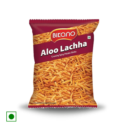 Bikano Namkeen -Aloo Lacha- Crunchy Spicy Potato Sticks, 150 gm Pouch
