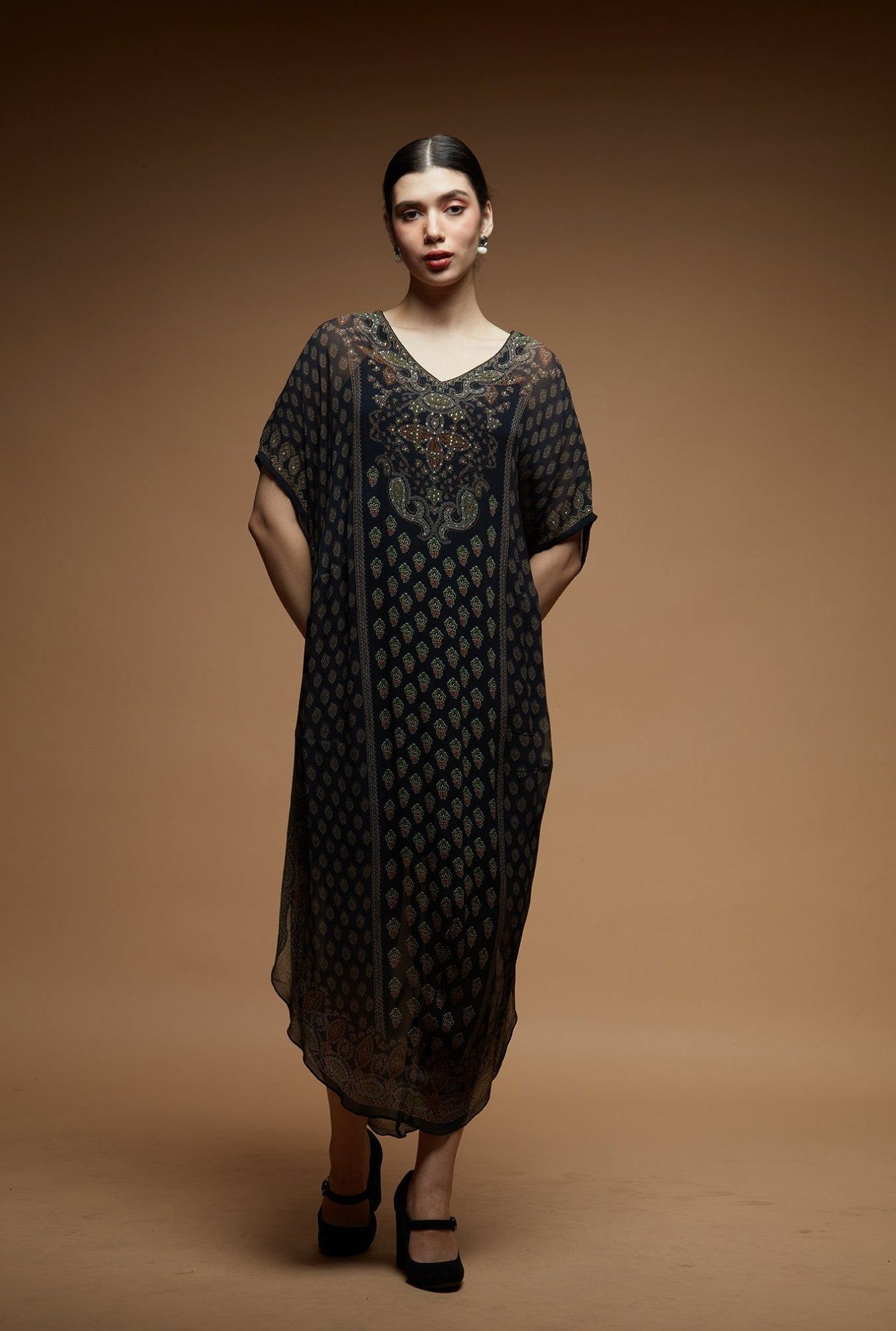 Black Color Tunic-Free Size