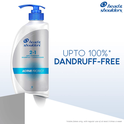 Head & Shoulders Active Protect Anti Dandruff Shampoo + Conditioner, 650 ml Bottle