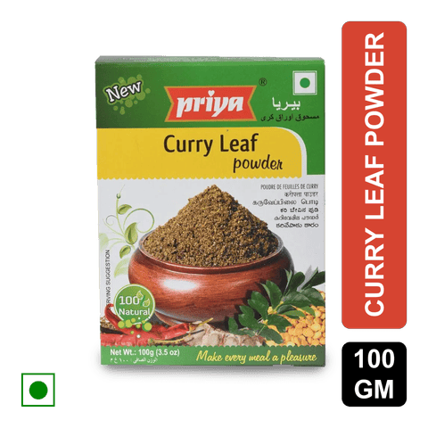 Priya Curry Leaf Powder, 100 gm Pack