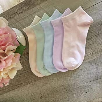 HAYBERG Women's And Girls Cotton Ankle Length Socks - Summer Cute Fashion Multi-Design Socks | Multicolor Ladies Socks Free Size