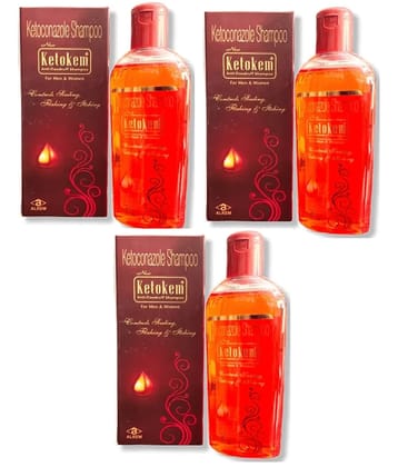 ZUULUZRS Anti Dandruff Shampoo 0.2 ( Pack of 3 )