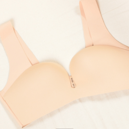 Majestic Push Up Bra with Broad Support Straps-32B / Beige