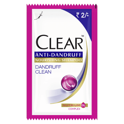 Clear Hair Shampoo Dandruff Clean Rs.1.50/-