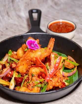 WITC Salt And Pepper Tiger Prawns