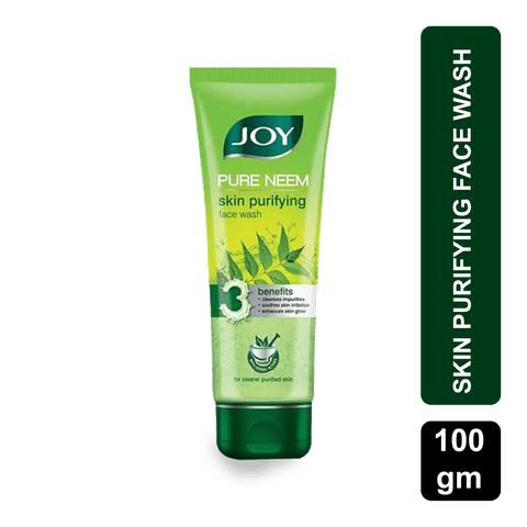 Joy Neem Skin Purifying Face Wash, 100 ml Tube