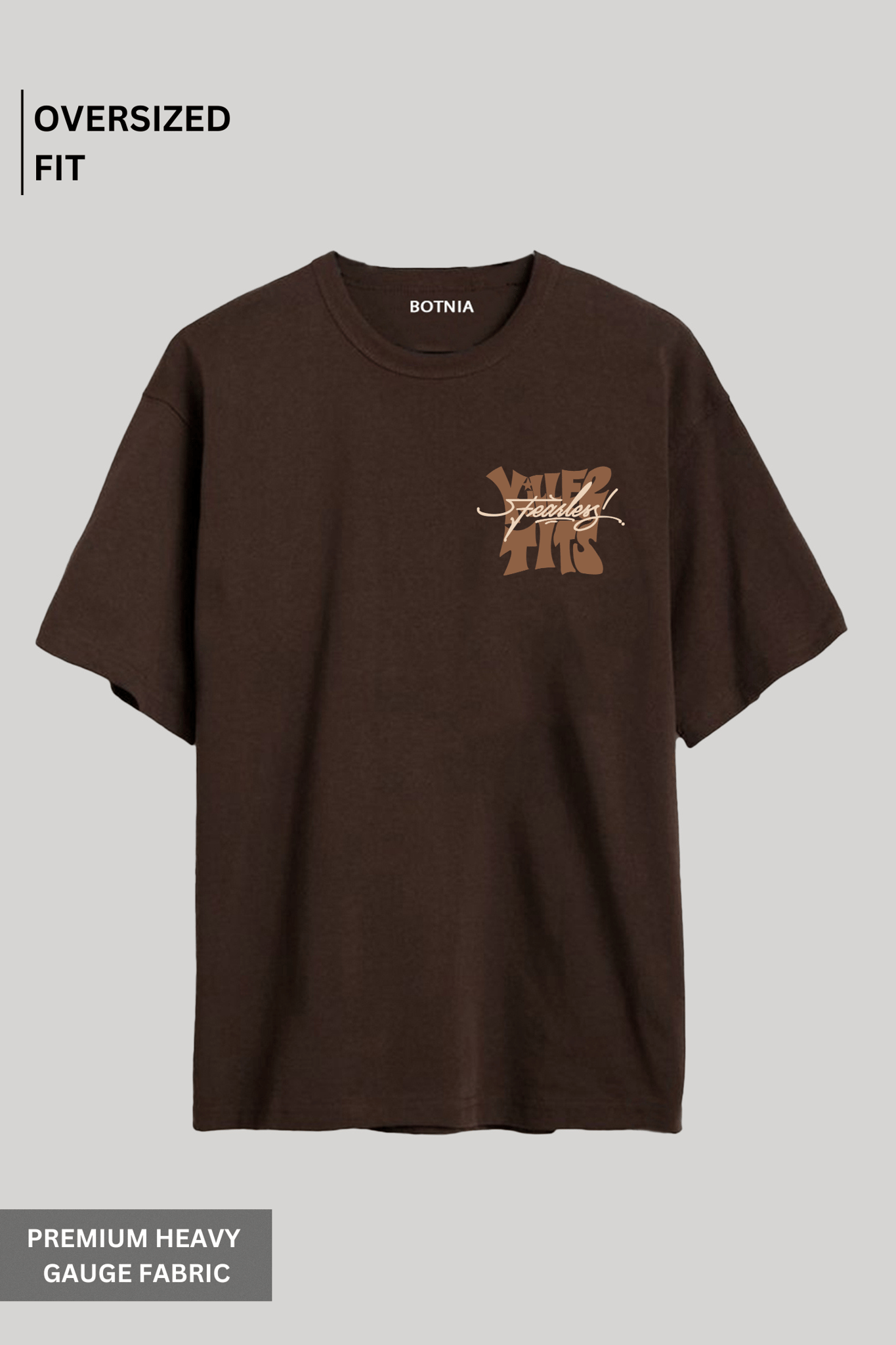 Fearless - Oversized T-shirt-XS