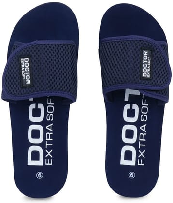 DOCTOR EXTRA SOFT - Navy  Womens Slide Flip flop - None