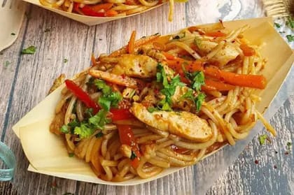 Egg Garlic Noodles