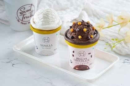 Ice Cream Pack Of 2 __ Vanilla Ice Cream,Vanilla Ice Cream