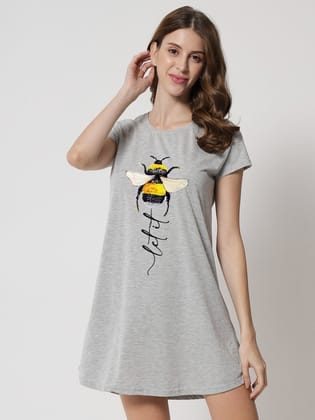 Let It Bee-Grey / S