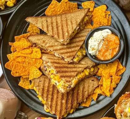 Cheese Corn Mayonnaise Jumbo Sandwich