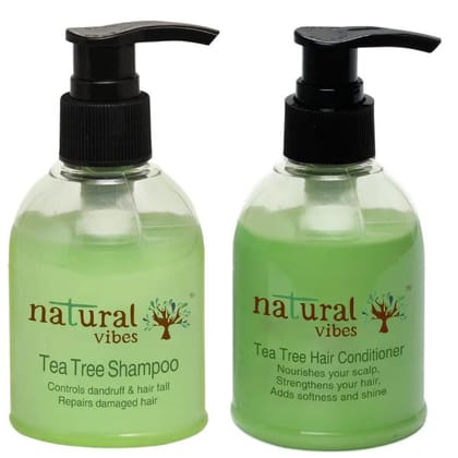 Tea Tree Shampoo and Conditioner Hair Care Treatment
