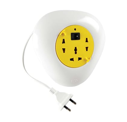 Havells Reo Yellow Moon 2 Pin Plug - 4 Meter Wire