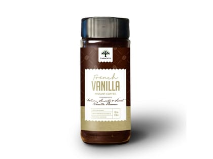 French Vanilla Instant Coffee Vanilla Flavoured Coffee 50gm 