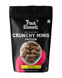 True Elements Protein Crunchy Minis Protein Bars