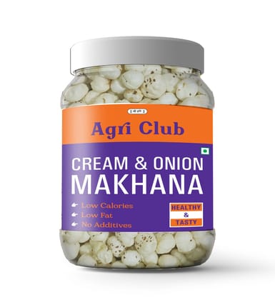 Agri Club Cream & Onion Makhana, 120  gm