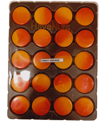 Havenuts Premium Chocolates - Tangy Orange Bon Bon (Pack of 20)