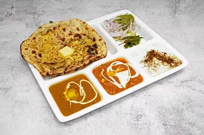 Aloo Naan Thali