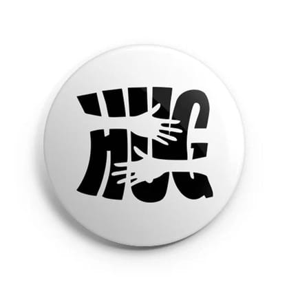 Magnetic Badge Hug