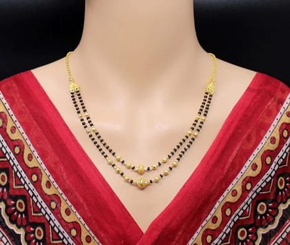 Soni jewellery Golden Mangalsutra ( Pack of 1 ) - Golden