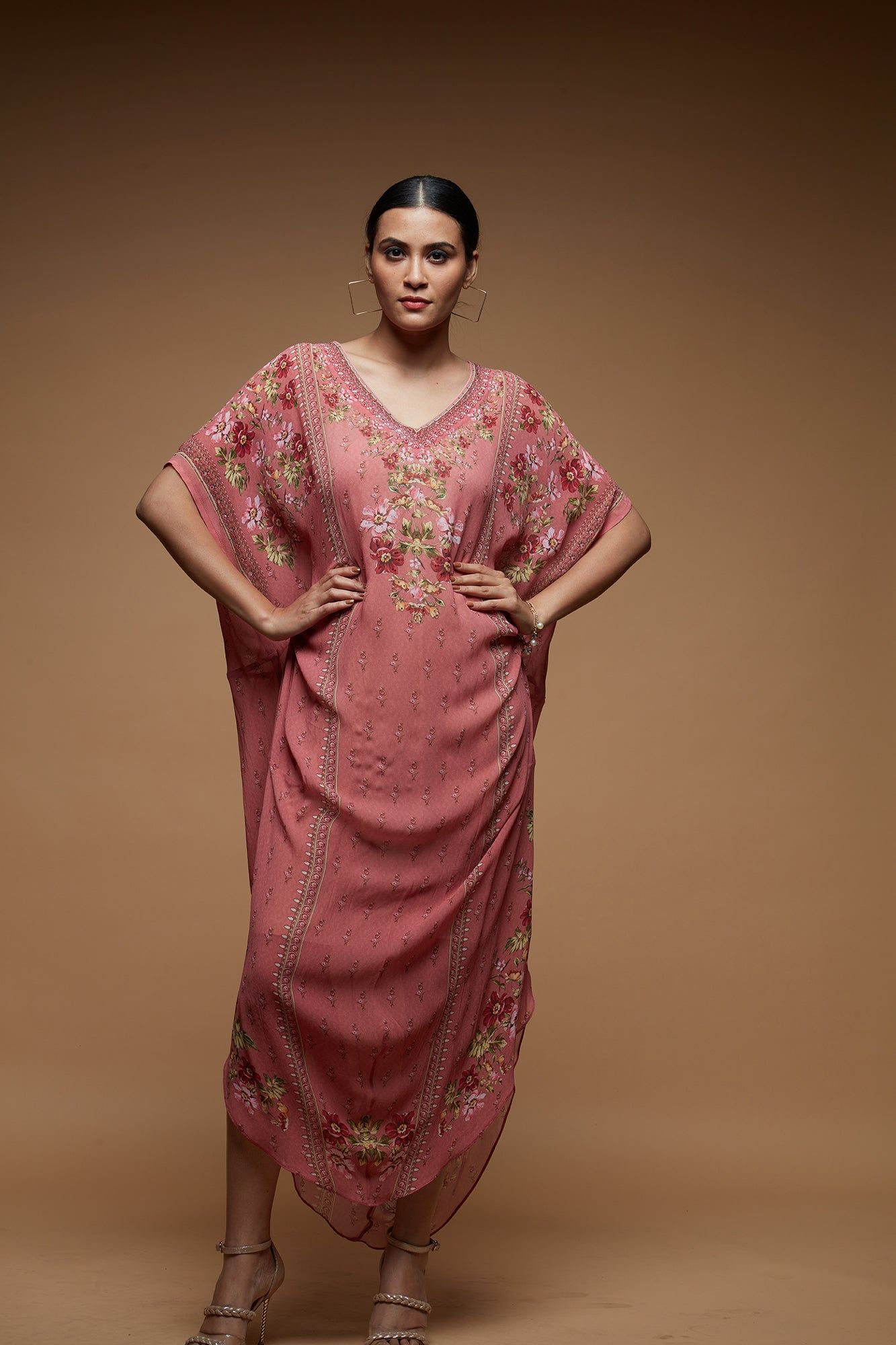 Pale Pink Color Tunic-Free Size
