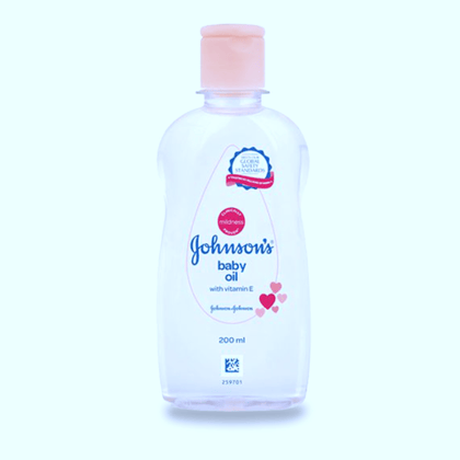 Johnson's Baby Oil, 100 ml Bottle