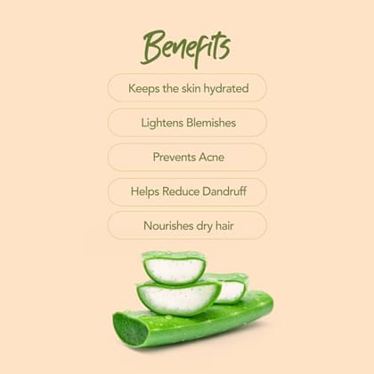 Deyga Aloe Vera Gel | Fresh Natural Multipurpose Aloe Vera Gel for Skin, Face, Hair Care Moisturizer | All Skin Type | Men & Women (100g) Pack of 1