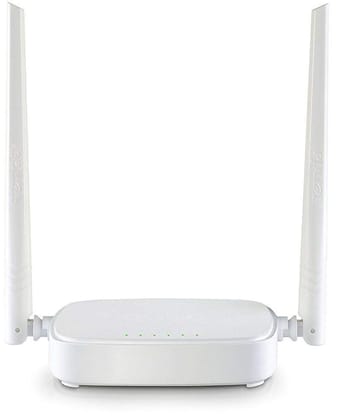 Tenda N301 300Mbps Wireless Router, with 2 fixed antenna , 3LAN ,1WAN Port- White