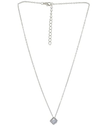 Jiyanshi fashion White Pendant set ( Pack of 1 ) - White