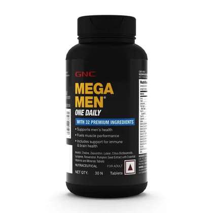 GNC Mega Men One Daily-30 Tablets