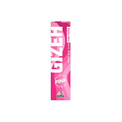 GIZEH Pink Ks Slim Rolling Paper
