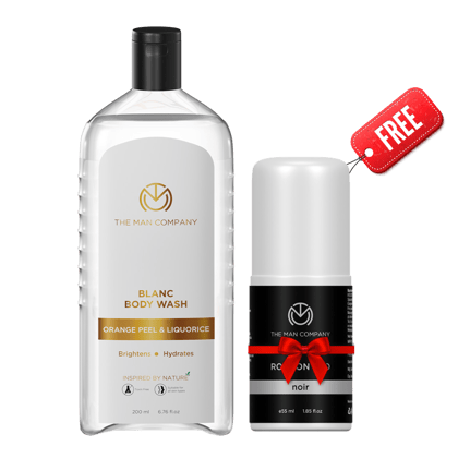 Blanc Body Wash | Orange Peel & Liquorice (200ml) Body Wash and Free Body Lotion