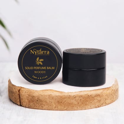 Solid Perfume Balm-Woody