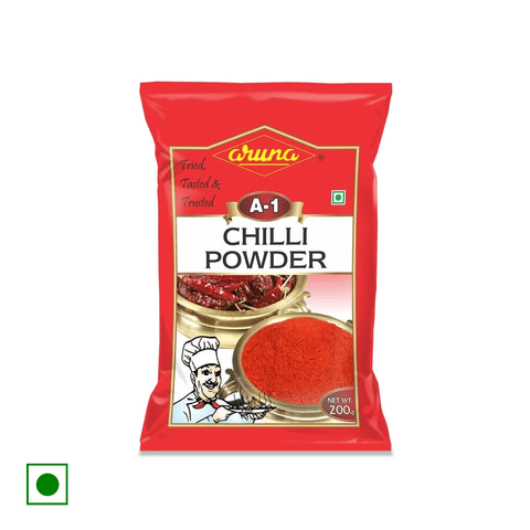 Aruna A1 Chilli Powder, 200 gm Pouch