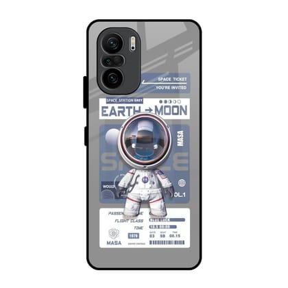 Space Flight Pass Glass Case for Mi 11X