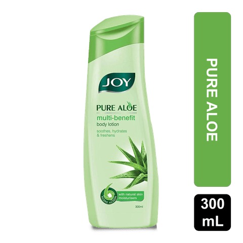 Joy Pure Aloe Vera Multi Benefit Body Lotion, 300 ml Bottle