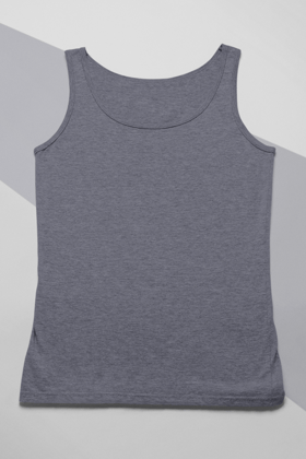 Women's Tank Top: Charcoal-S
